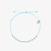 Jewelry * | Discount Pura Vida Bracelets Best Sellers Rose Gold Stitched Beaded Anklet