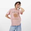 Clothing * | Cheapest Pura Vida Bracelets Best Sellers Vintage Sun Tee Blush