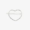 Accessories * | Hot Sale Spring 2021 Heart Hair Barrette Best Sellers