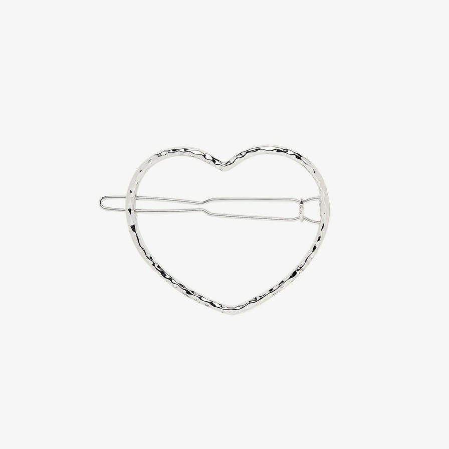 Accessories * | Hot Sale Spring 2021 Heart Hair Barrette Best Sellers