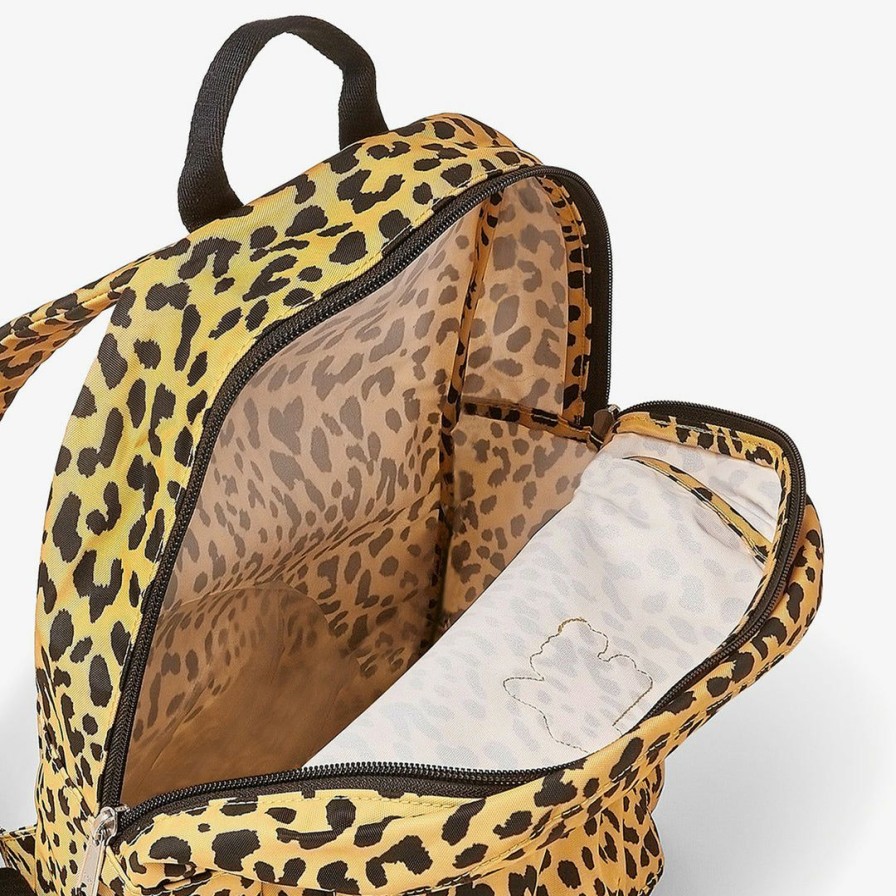 Accessories * | Best Deal Pura Vida Bracelets Leopard Mini Backpack Best Sellers