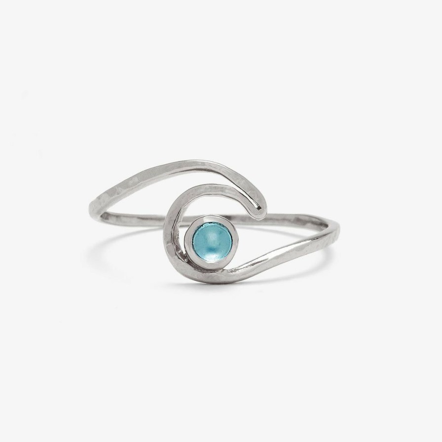 Jewelry * | Cheapest Spring 2021 Shimmering Wave Ring Best Sellers