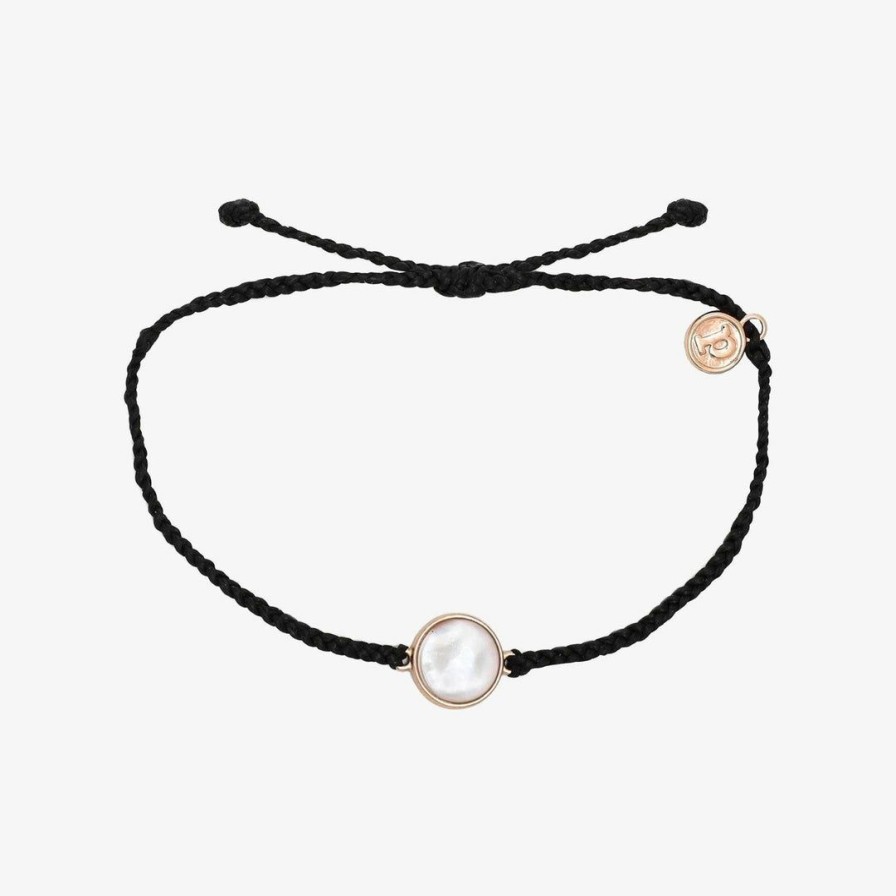 Jewelry * | Top 10 Pura Vida Bracelets Mother Of Pearl Best Sellers