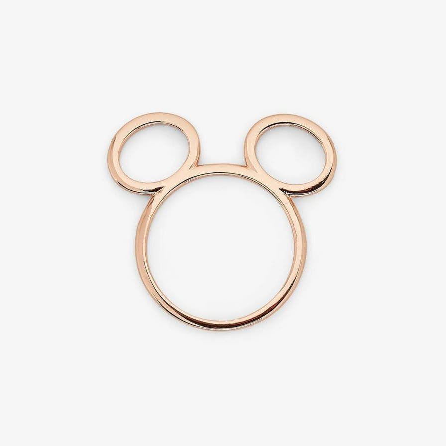 Jewelry * | Best Sale Disney Mickey Mouse Cutout Ring Disney Collection