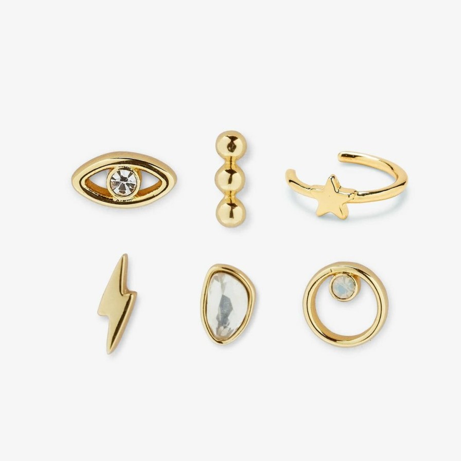 Jewelry * | Deals Pura Vida Bracelets Trending On Tiktok Mystic Stud Set