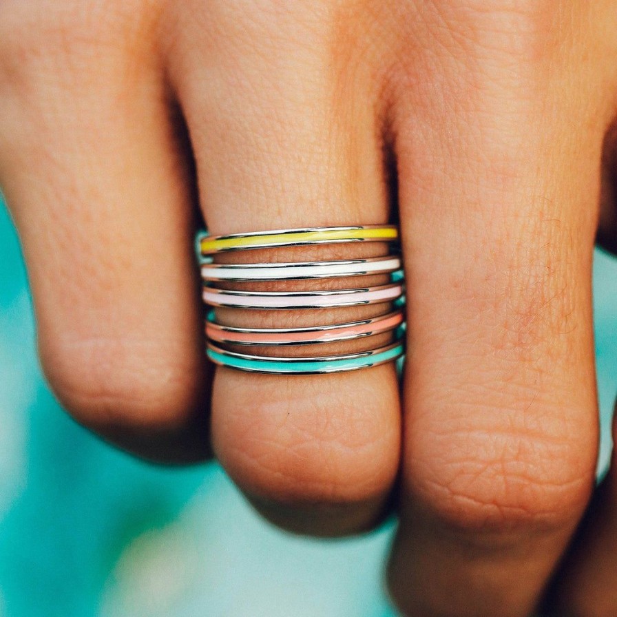 Jewelry * | Flash Sale Spring 2021 Trending On Tiktok Spring Fling Ring Stack