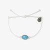 Jewelry * | Coupon Pura Vida Bracelets Opal Charm White