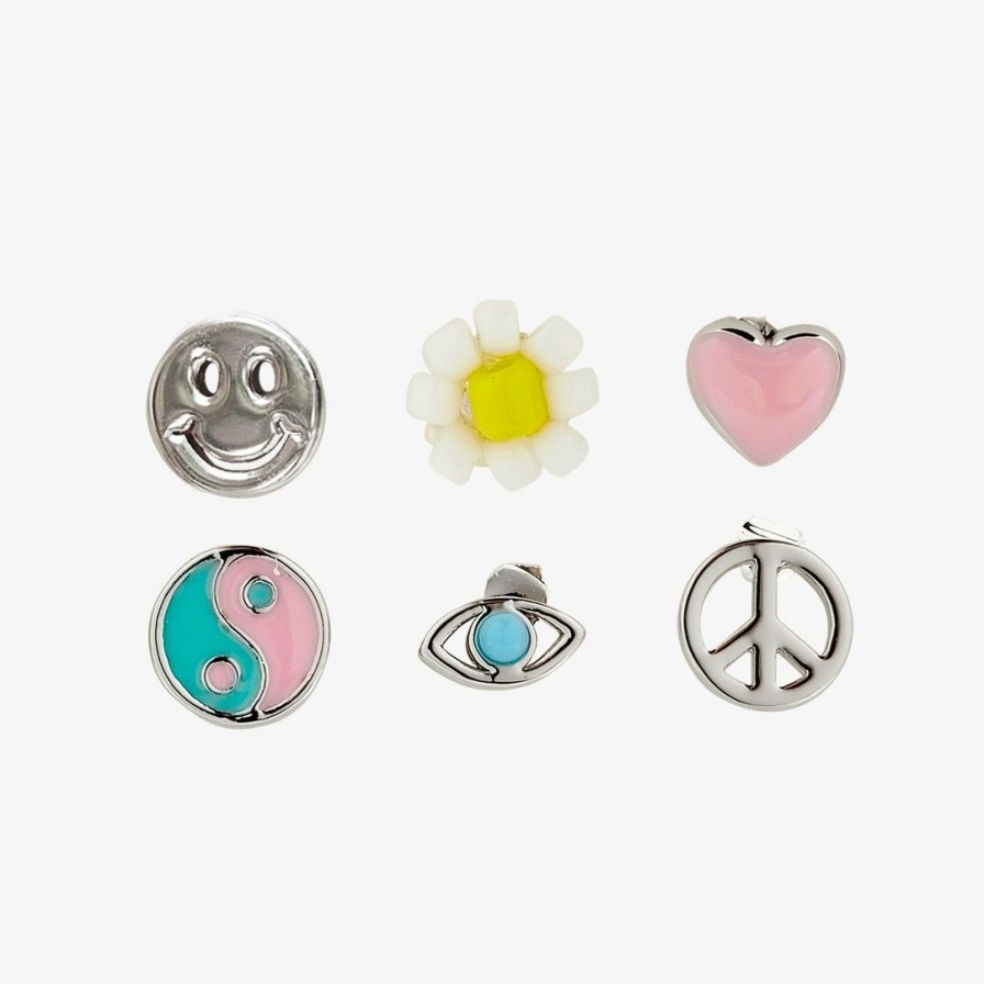 Jewelry * | Cheap Pura Vida Bracelets Kaleidoscope Stud Earring Pack