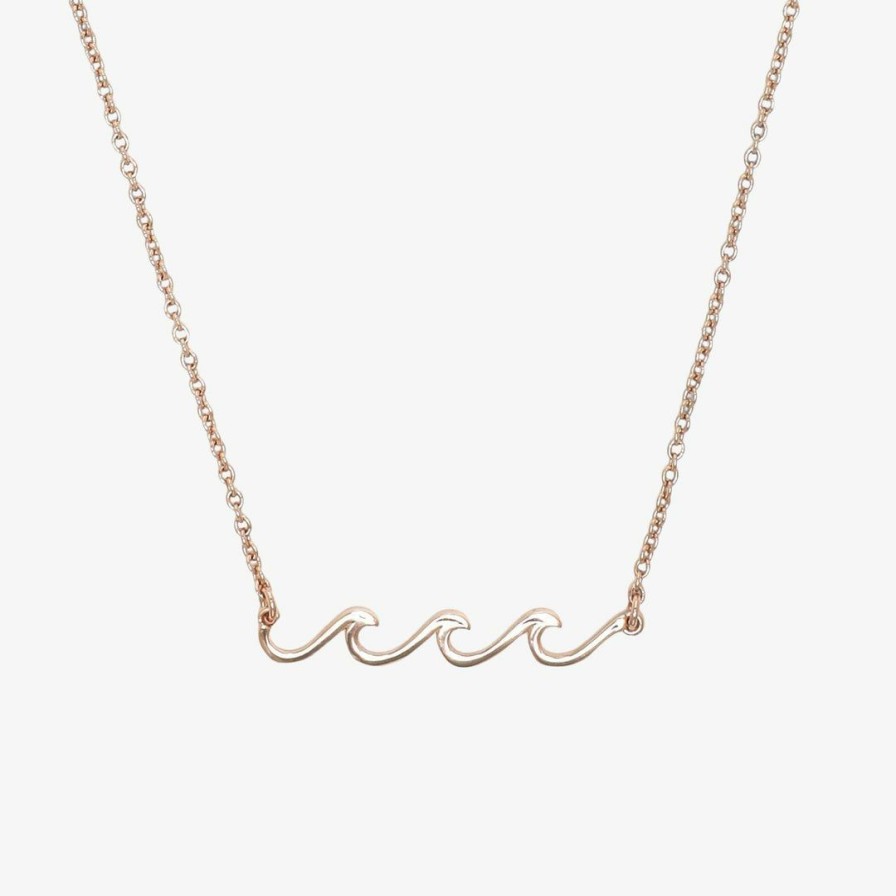 Jewelry * | Best Sale Fall 2019 Best Sellers Delicate Wave Necklace