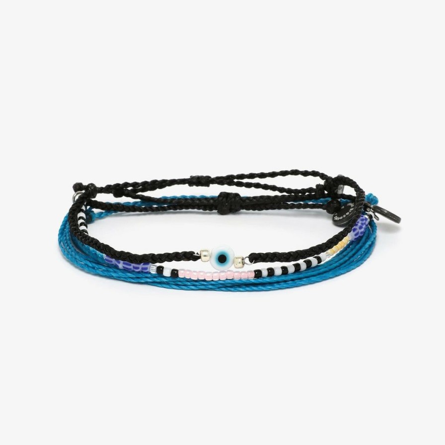 Jewelry * | Buy Pura Vida Bracelets Best Sellers Electric Eye Stack