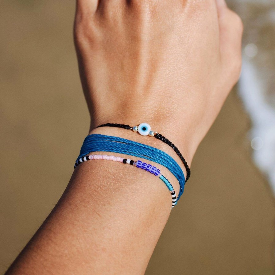 Jewelry * | Buy Pura Vida Bracelets Best Sellers Electric Eye Stack