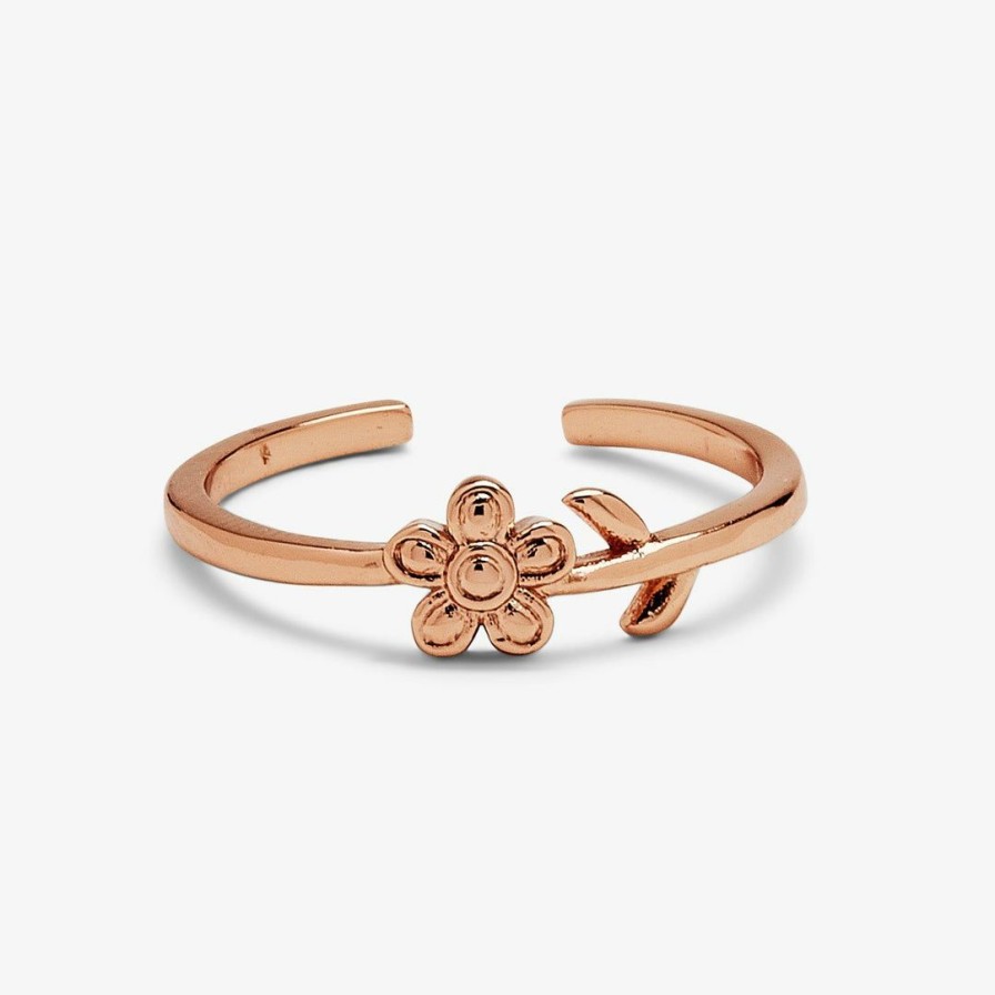 Jewelry * | Best Deal Pura Vida Bracelets Best Sellers Single Daisy Toe Ring