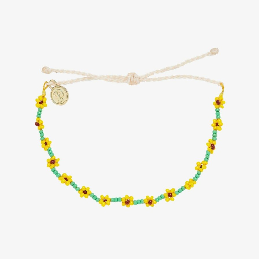 Jewelry * | Deals Pura Vida Bracelets Best Sellers Sunflower Seed Bead