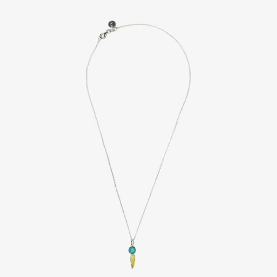 Jewelry * | Promo Pura Vida Bracelets Feather Necklace