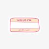 Accessories * | Flash Sale Pura Vida Bracelets Best Sellers My Name Is Sticker