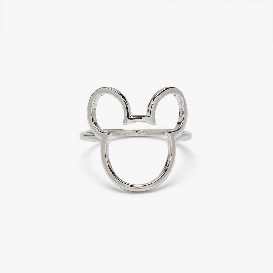 Jewelry * | New Disney Collection Disney Mickey Mouse Outline Ring