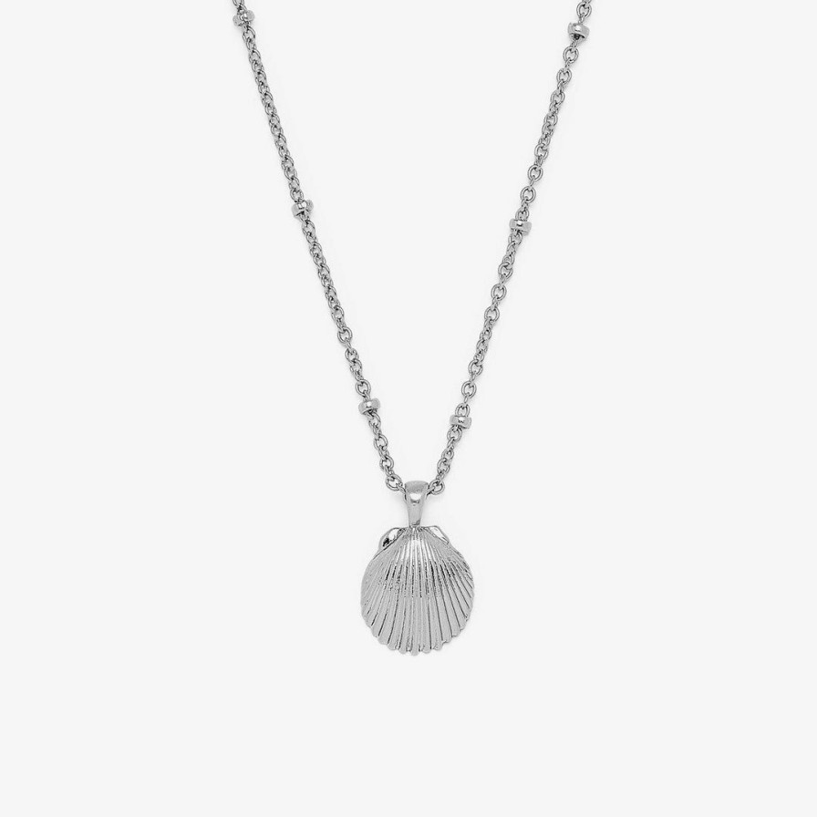 Jewelry * | Best Pirce Pura Vida Bracelets Satellite Shell Pendant Necklace Best Sellers