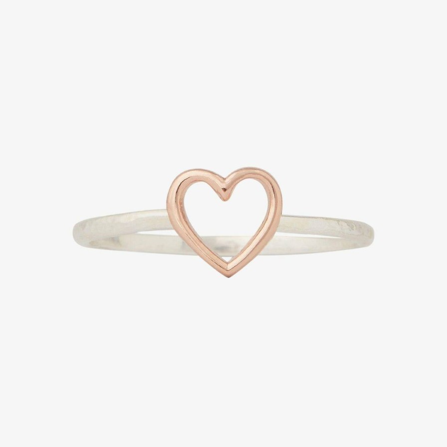 Jewelry * | Deals Spring 2020 Open Heart Ring