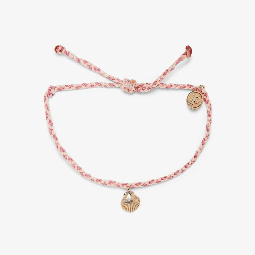 Jewelry * | Best Reviews Of Pura Vida Bracelets La Concha Charm Best Sellers