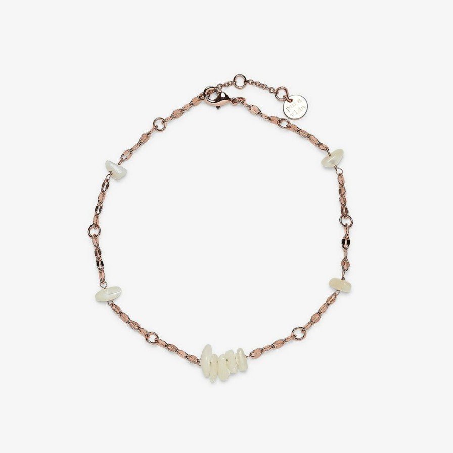 Jewelry * | Top 10 Pura Vida Bracelets Sea Treasures Anklet Best Sellers