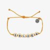 Jewelry * | Deals Spring 2021 Best Sellers Golden Word Bracelet