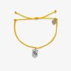 Jewelry * | Best Sale Harry Potter Hufflepuff Charm Bracelet Trending On Tiktok