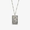 Jewelry * | Buy Pura Vida Bracelets Tarot Card Pendant Necklace Trending On Tiktok