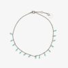 Jewelry * | Cheap Pura Vida Bracelets Floating Gemstone Anklet