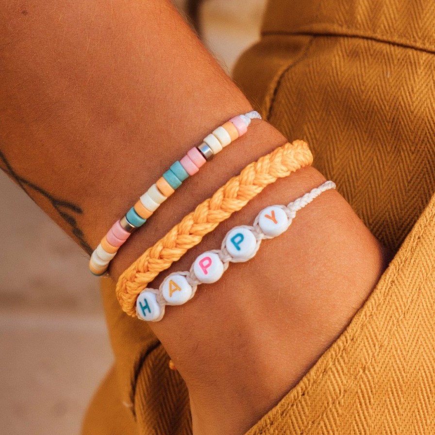 Jewelry * | Discount Pura Vida Bracelets Best Sellers The Happiness Pack