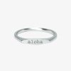 Jewelry * | Cheapest Pura Vida Bracelets Jewelry Aloha Vibes Stacking Ring