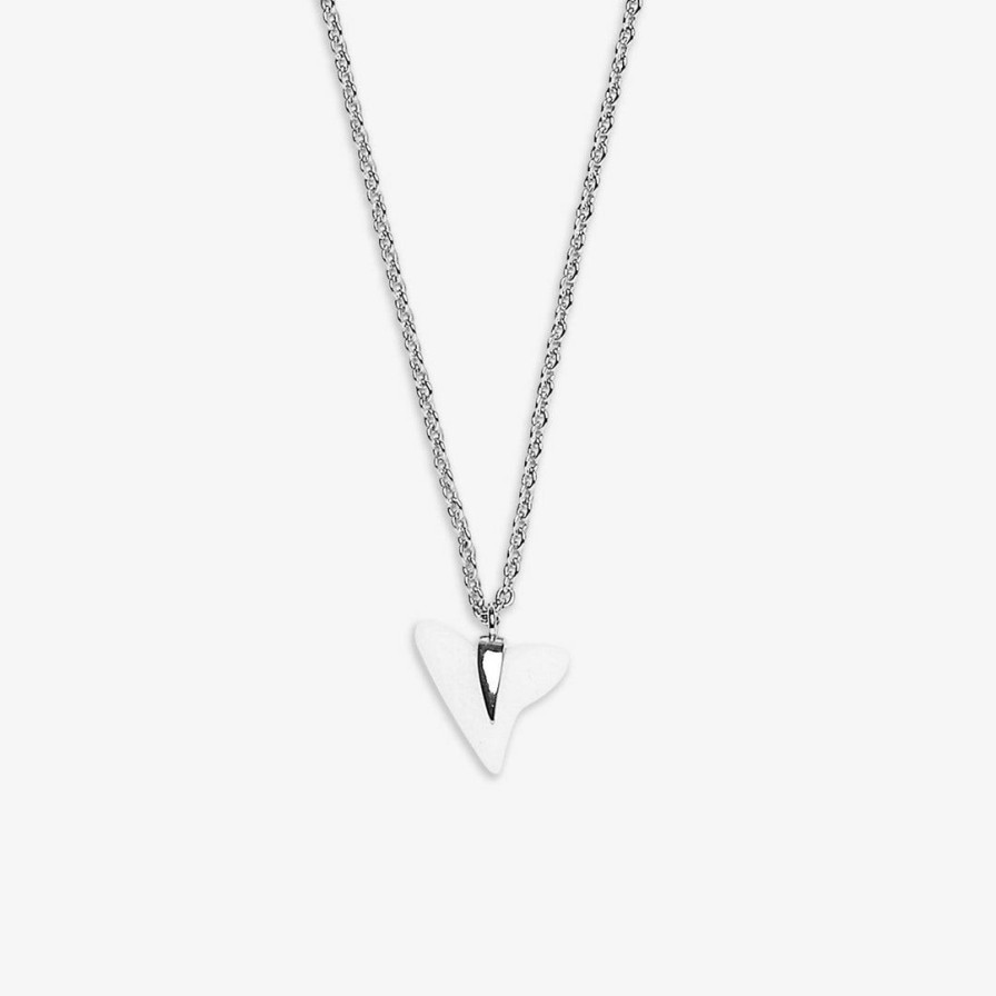 Jewelry * | Promo Pura Vida Bracelets Shark Tooth Pendant Necklace Best Sellers