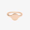 Jewelry * | Buy Pura Vida Bracelets Engravable Signet Ring Trending On Tiktok