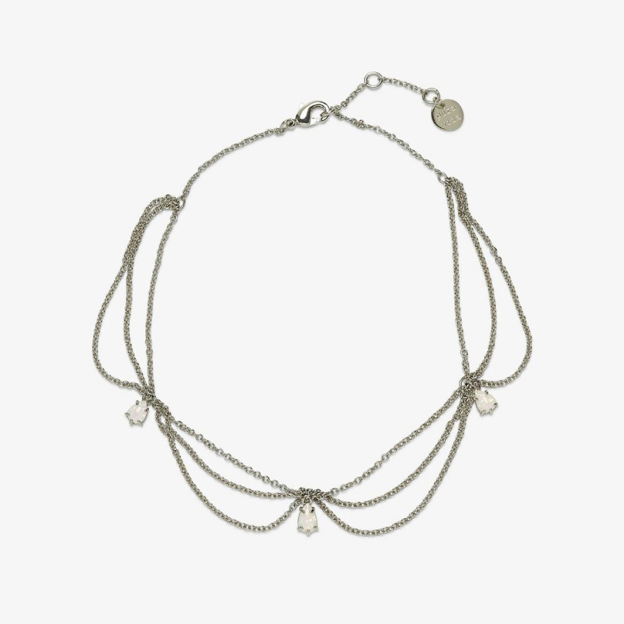 Jewelry * | Hot Sale Pura Vida Bracelets Draped Chain Anklet