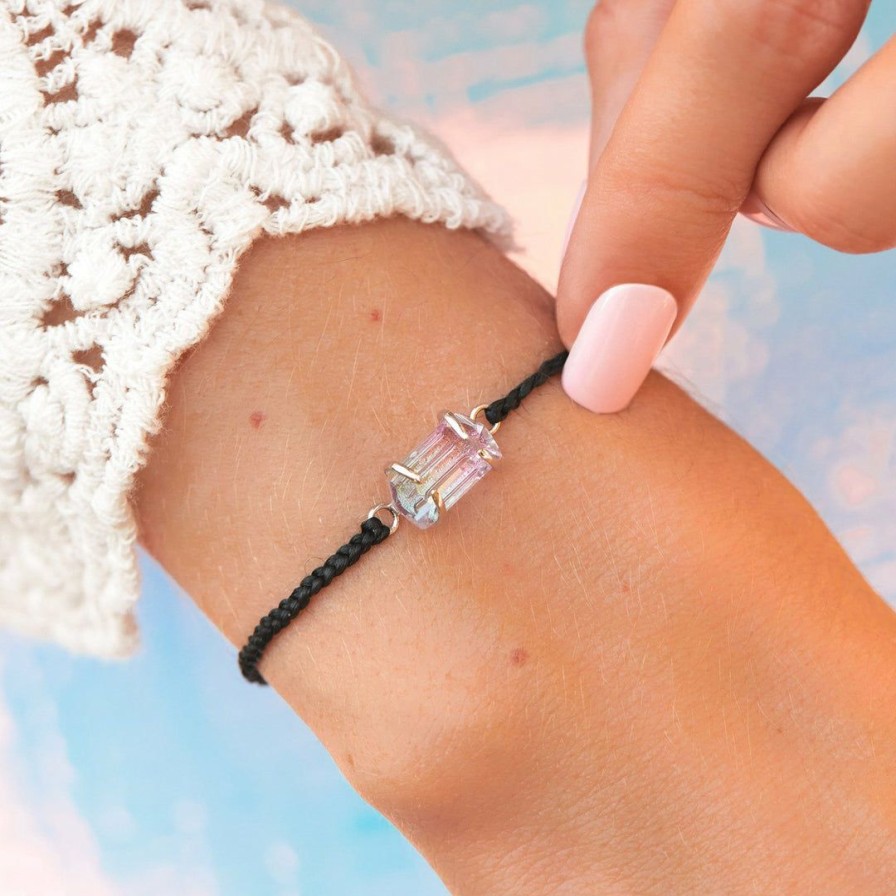 Jewelry * | Best Reviews Of Pura Vida Bracelets Mermaid Quartz Charm Bracelet