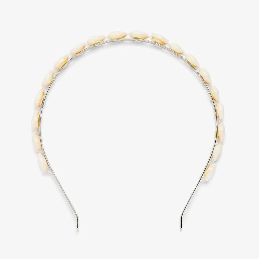 Accessories * | Coupon Pura Vida Bracelets Cowrie Shell Headband