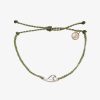 Jewelry * | Wholesale Pura Vida Bracelets Mother Of Pearl Wave Charm