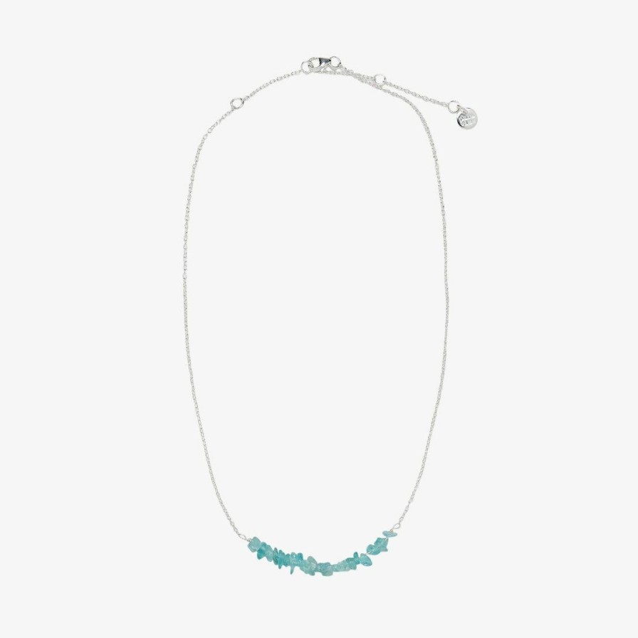 Jewelry * | Brand New Spring 2021 Best Sellers Aquamarine Chip Choker