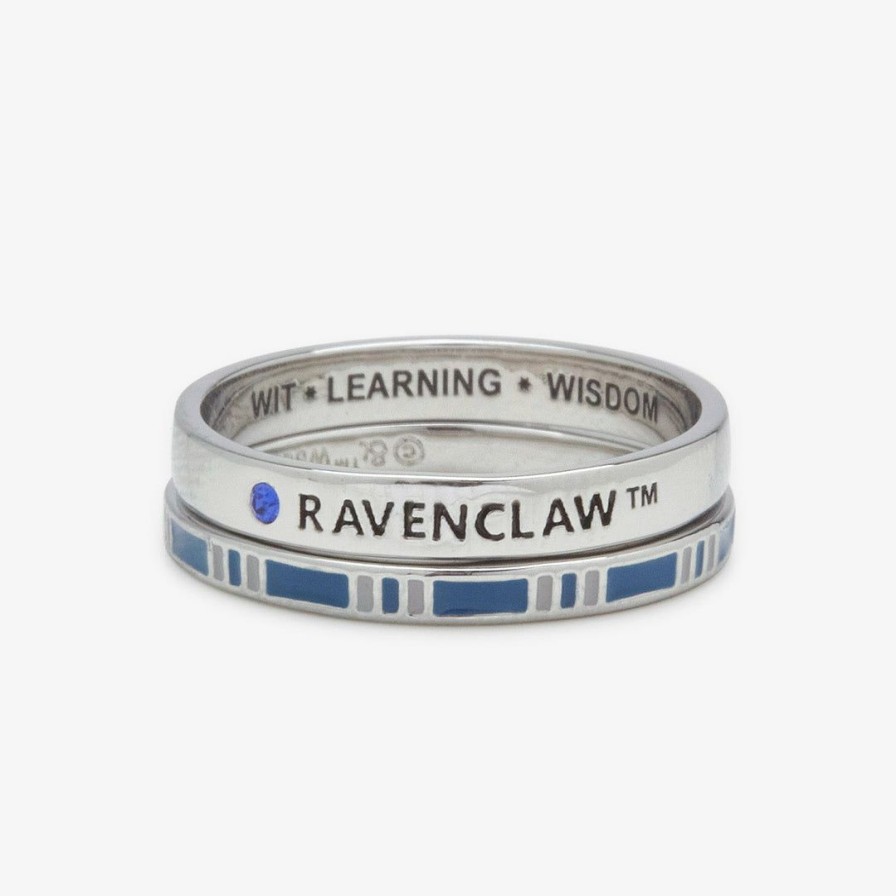 Jewelry * | Best Deal Harry Potter Ravenclaw House Ring Stack Best Sellers