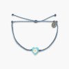 Jewelry * | Cheapest Pura Vida Bracelets Daisy Heart Bead Charm Bracelet