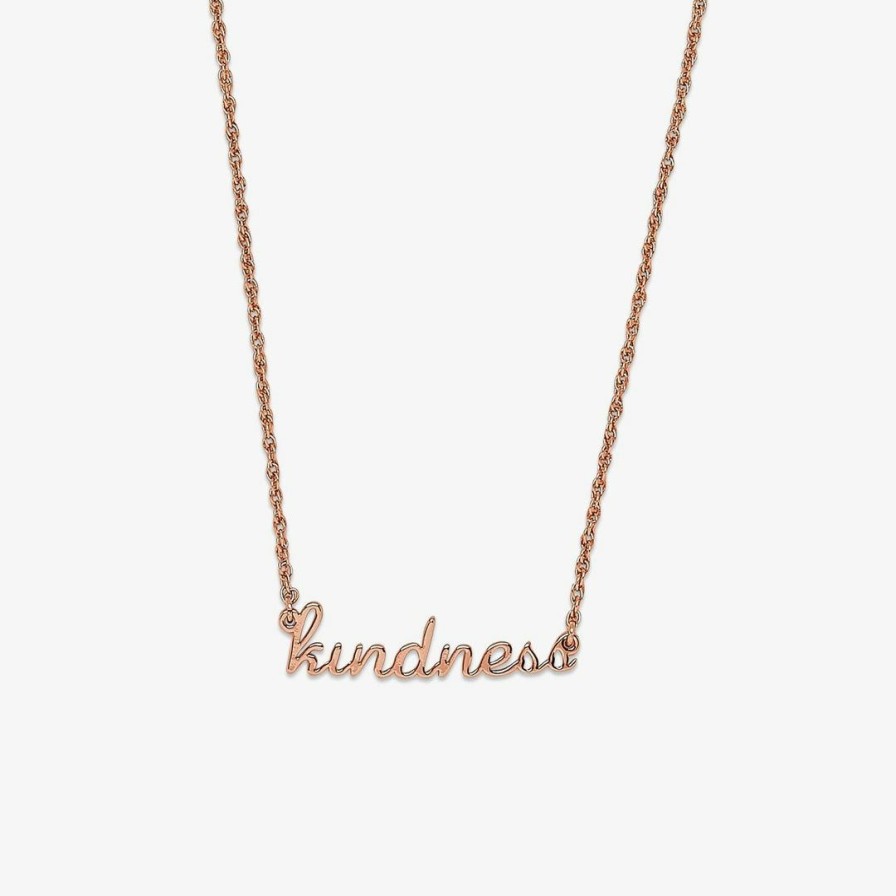 Jewelry * | Best Sale Pura Vida Bracelets Kindness Necklace Best Sellers