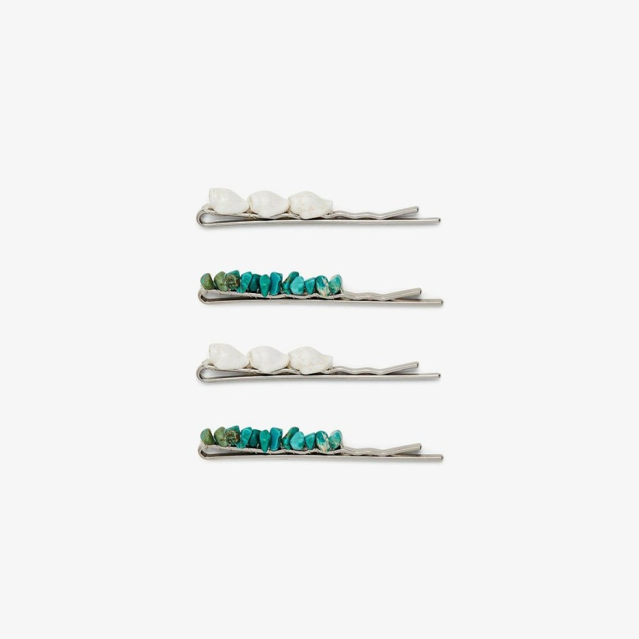 Accessories * | Best Reviews Of Pura Vida Bracelets West Bobby Pin Pack (Set Of 4)