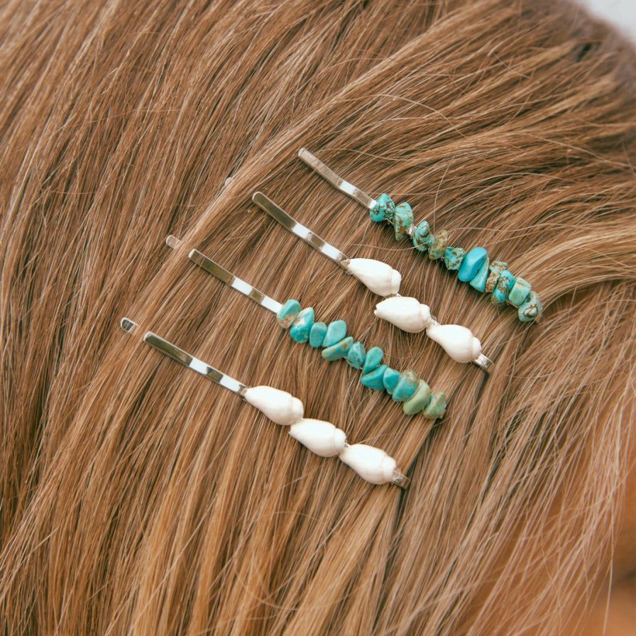 Accessories * | Best Reviews Of Pura Vida Bracelets West Bobby Pin Pack (Set Of 4)