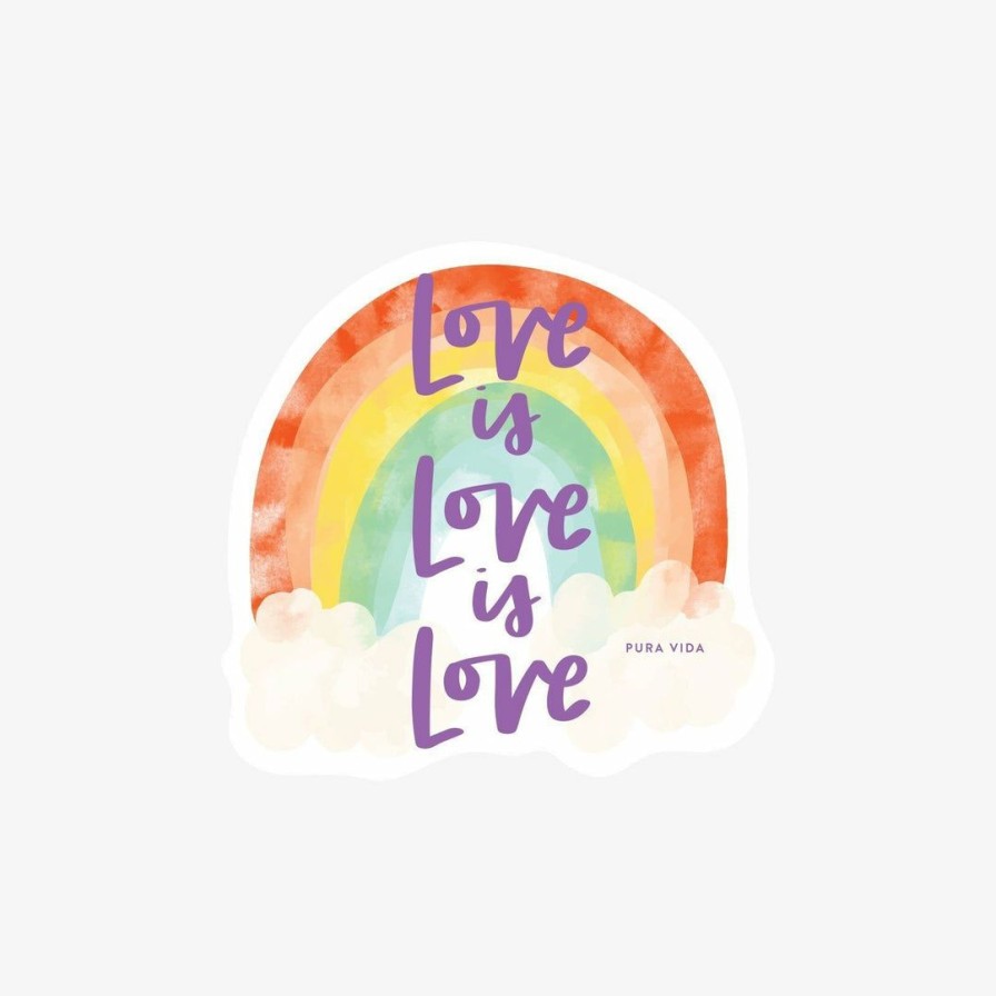 Accessories * | Cheapest Spring 2020 Love Is Love Sticker