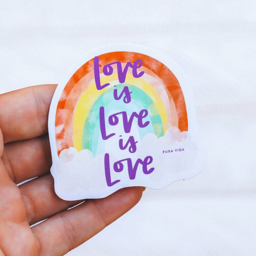 Accessories * | Cheapest Spring 2020 Love Is Love Sticker