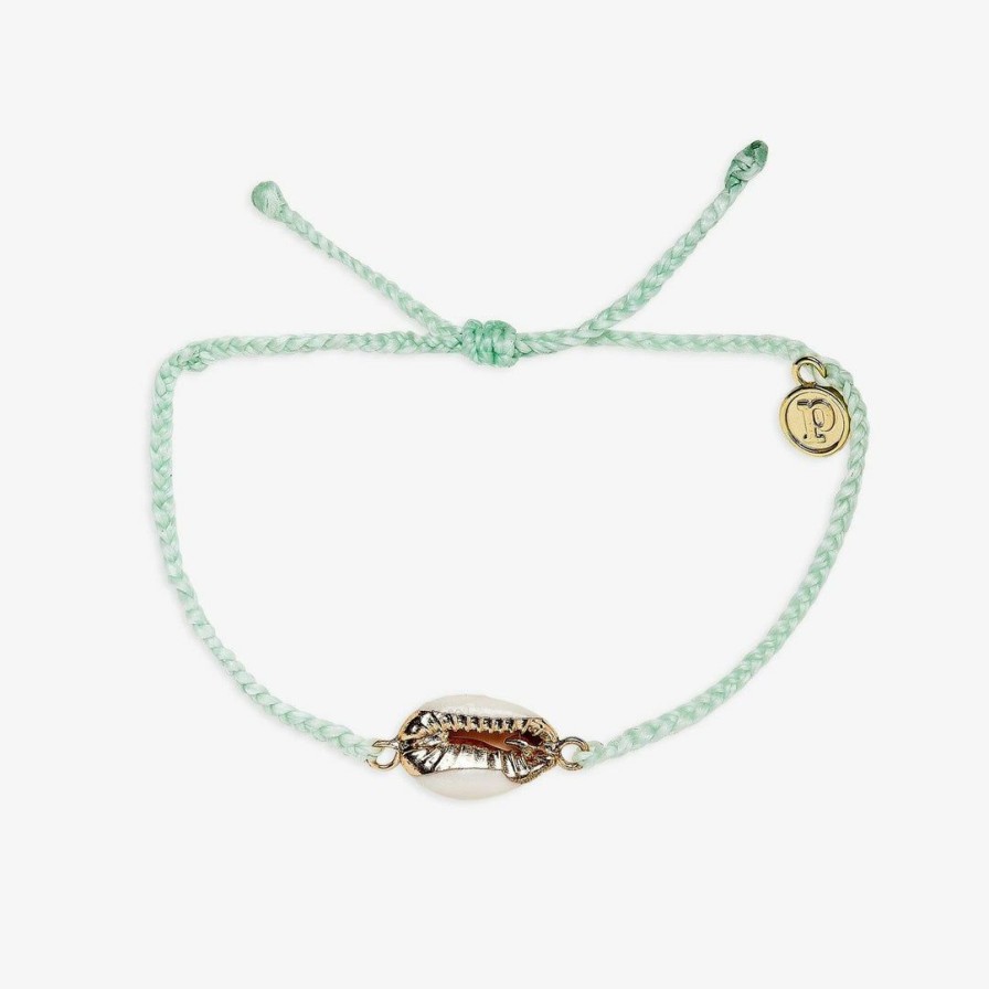 Jewelry * | Outlet Pura Vida Bracelets Costa Cowrie Charm Best Sellers