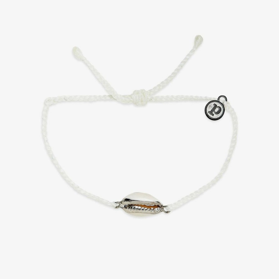 Jewelry * | Outlet Pura Vida Bracelets Costa Cowrie Charm Best Sellers