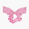 Accessories * | Cheapest Disney Collection Disney Minnie Mouse Bow Scrunchie