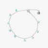 Jewelry * | Hot Sale Pura Vida Bracelets Dangling Gem Chain Anklet Best Sellers