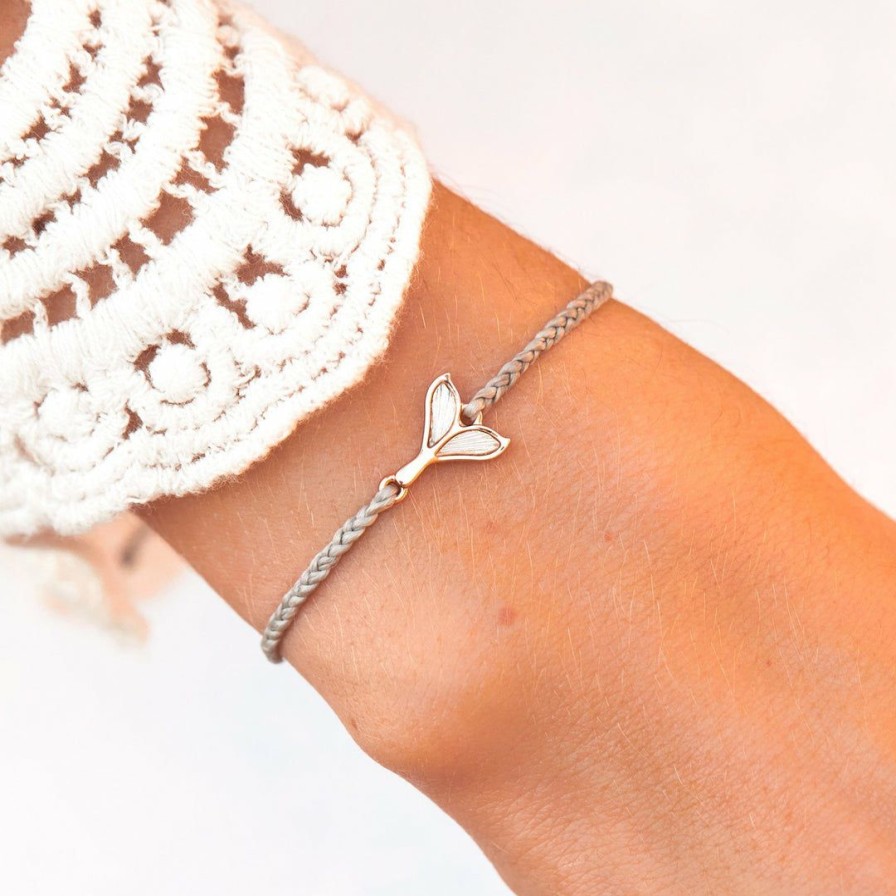 Jewelry * | Buy Pura Vida Bracelets Mermaid Fin Charm Bracelet