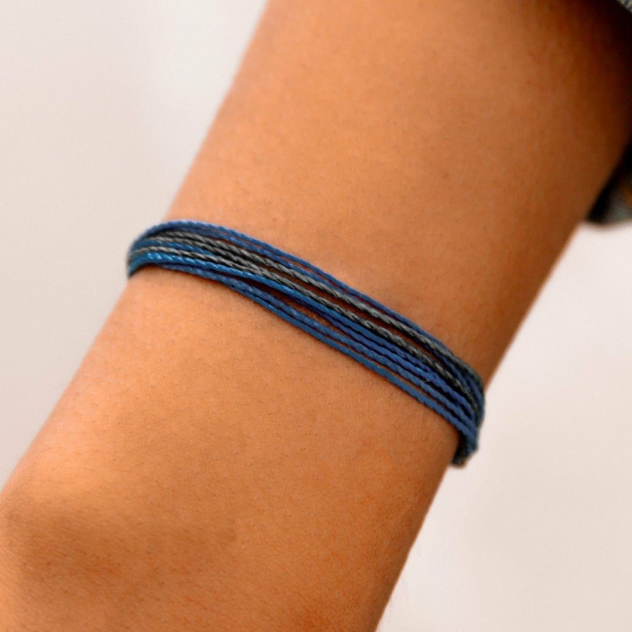 Jewelry * | Best Deal Pura Vida Bracelets Deep Blue Sea Default